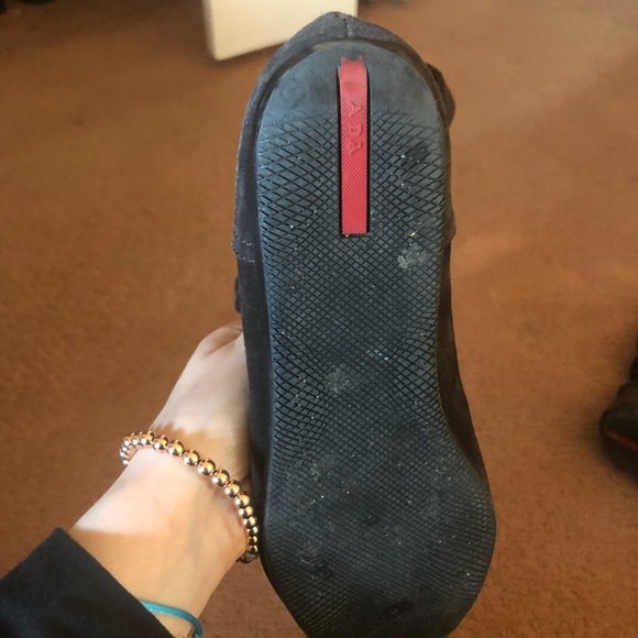 Prada suede brown slouchy boots - Picture 7 of 8